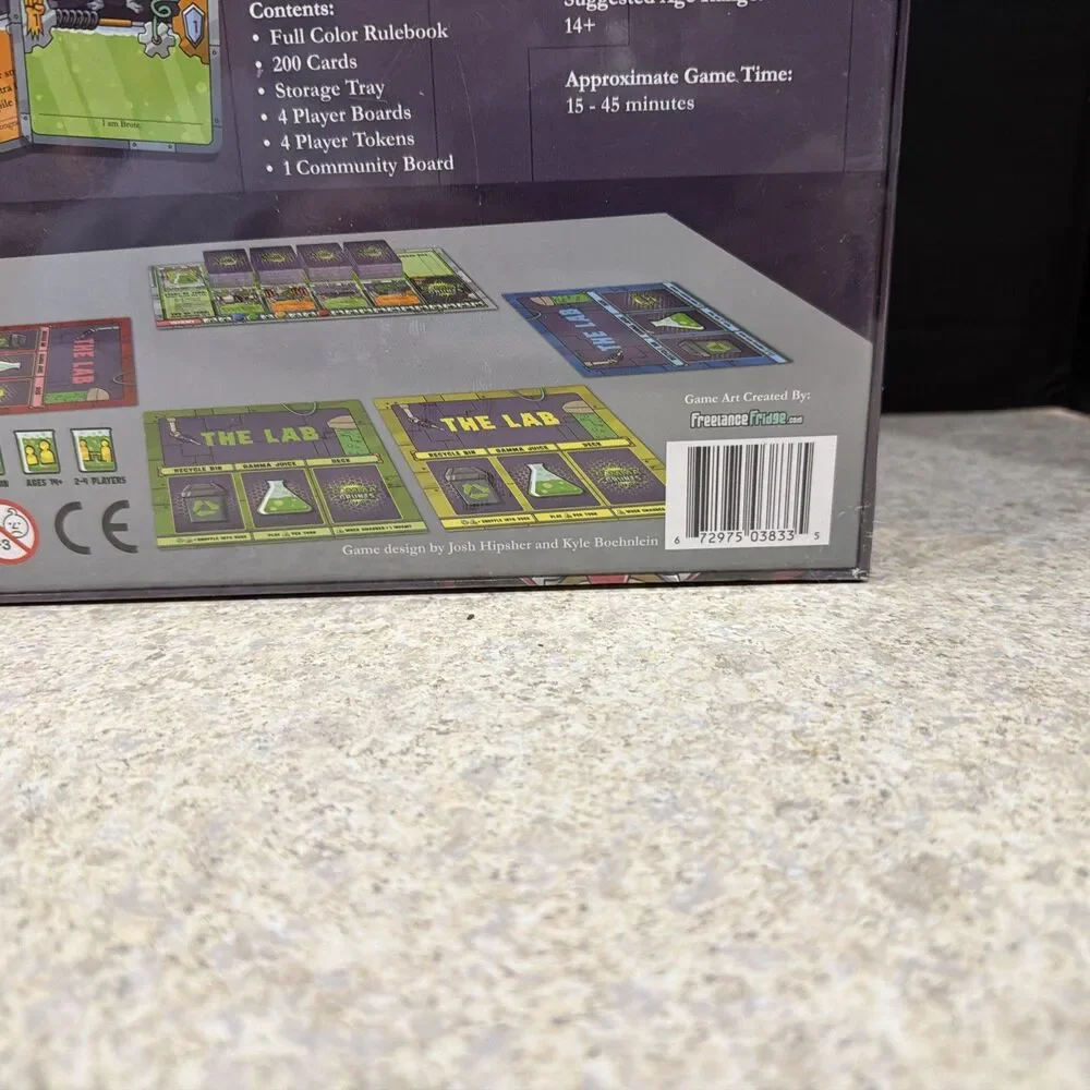 RARE BOARD GAME GAMMA GRUNTS HIPLEIN INDUSTRIES NIB (NEW!)